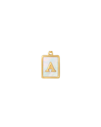 A - Z Gold Letter Charm