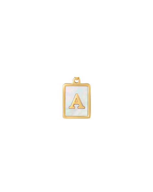 A - Z Gold Letter Charm