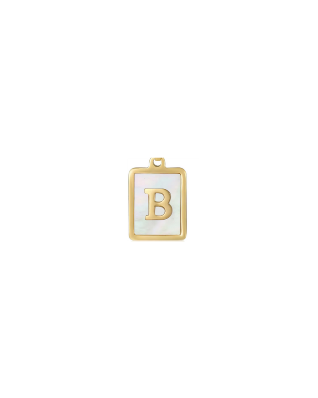 A - Z Gold Letter Charm