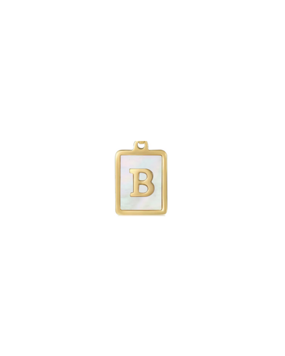 A - Z Gold Letter Charm