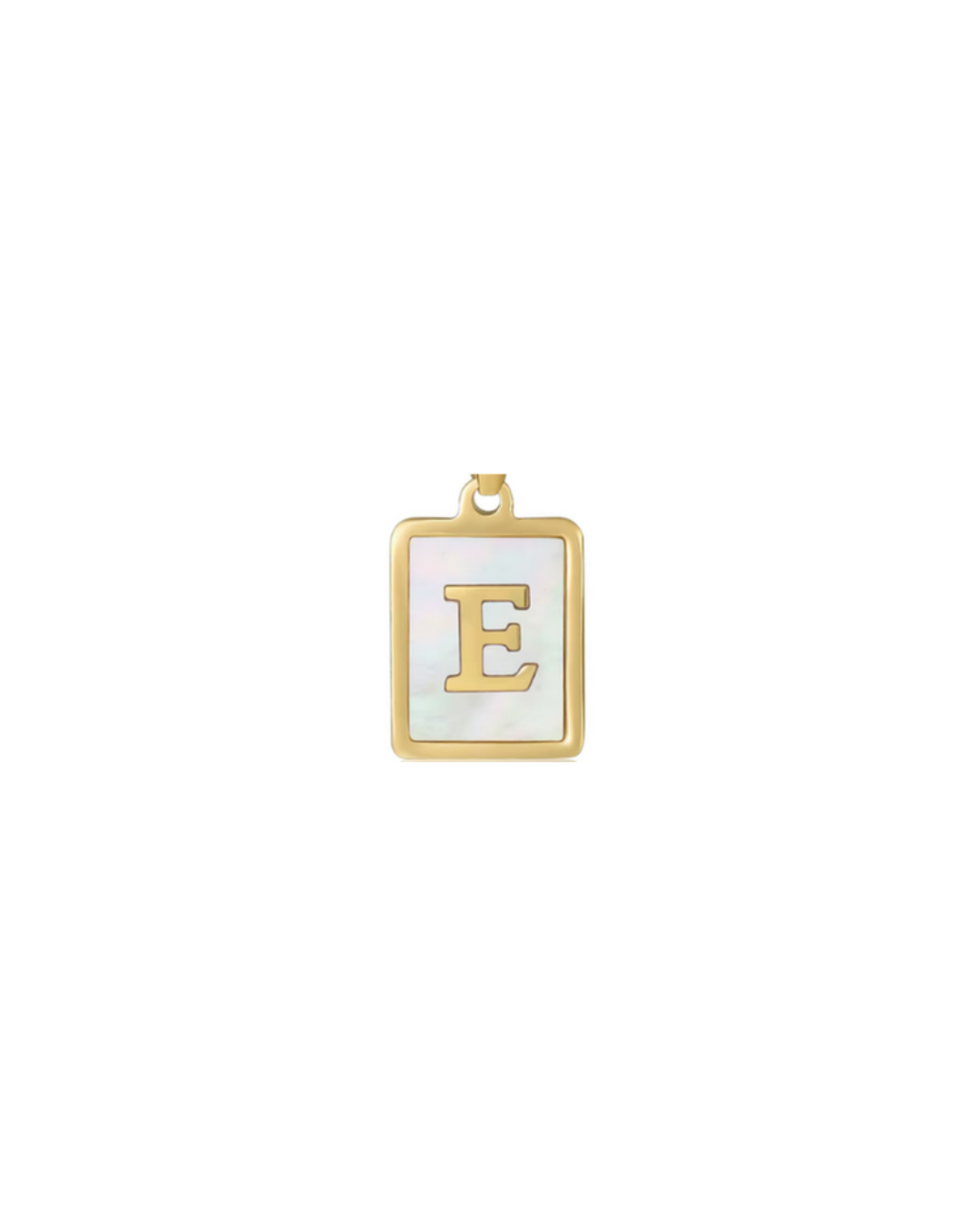 A - Z Gold Letter Charm