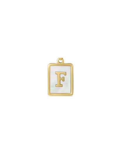 A - Z Gold Letter Charm