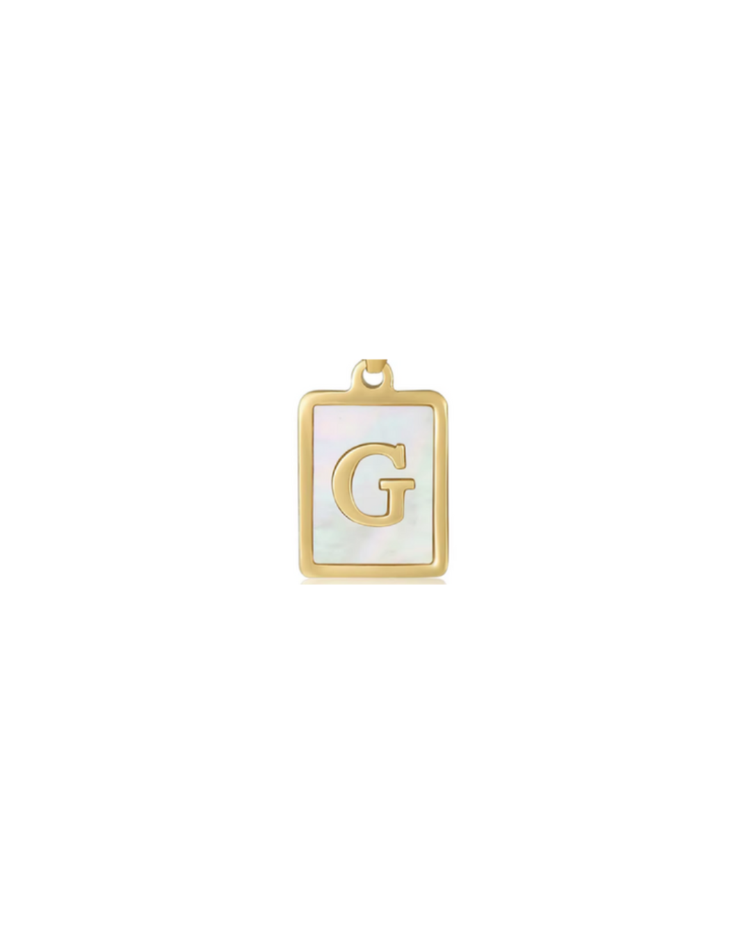 A - Z Gold Letter Charm