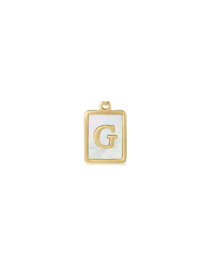 A - Z Gold Letter Charm