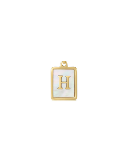 A - Z Gold Letter Charm
