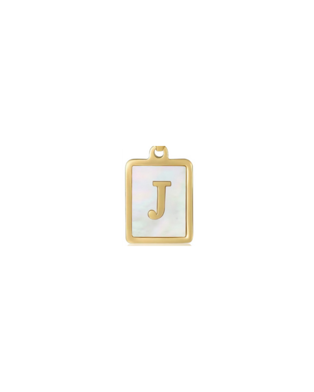 A - Z Gold Letter Charm