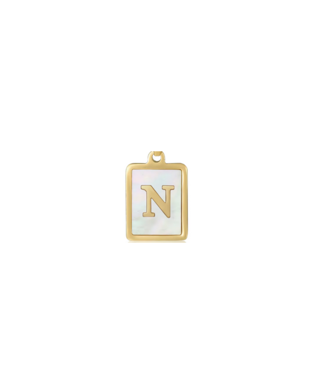 A - Z Gold Letter Charm