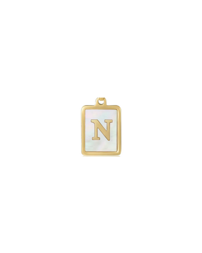 A - Z Gold Letter Charm