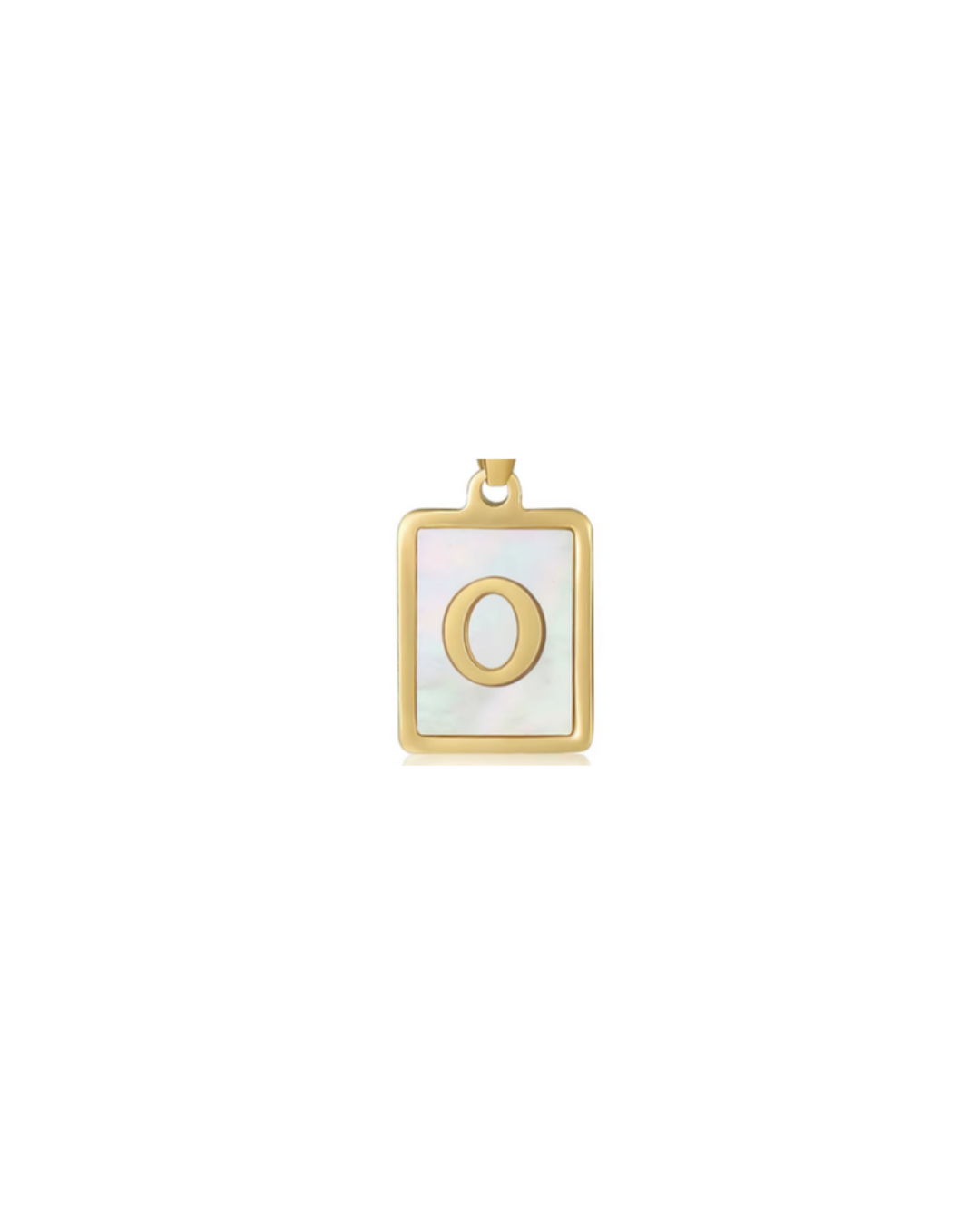 A - Z Gold Letter Charm