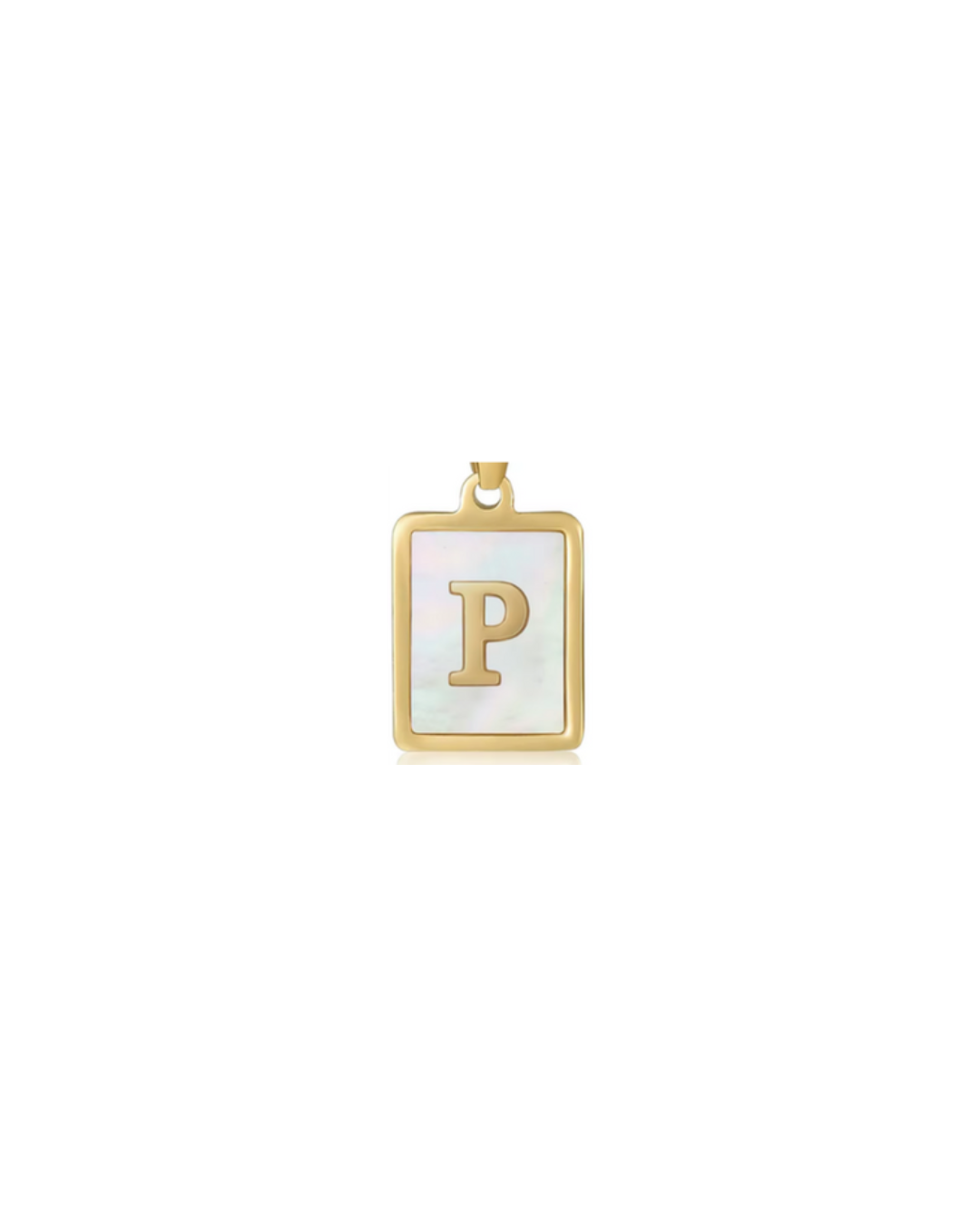 A - Z Gold Letter Charm