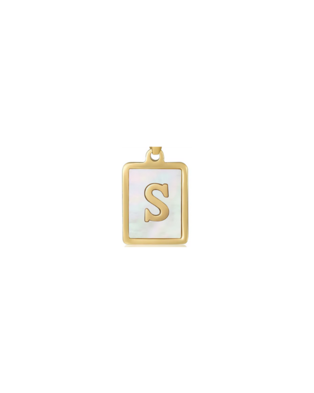 A - Z Gold Letter Charm