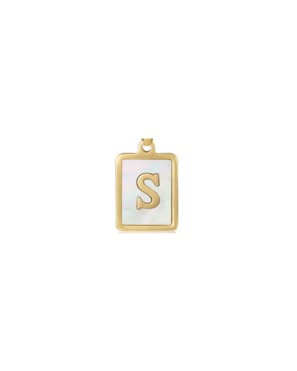 A - Z Gold Letter Charm