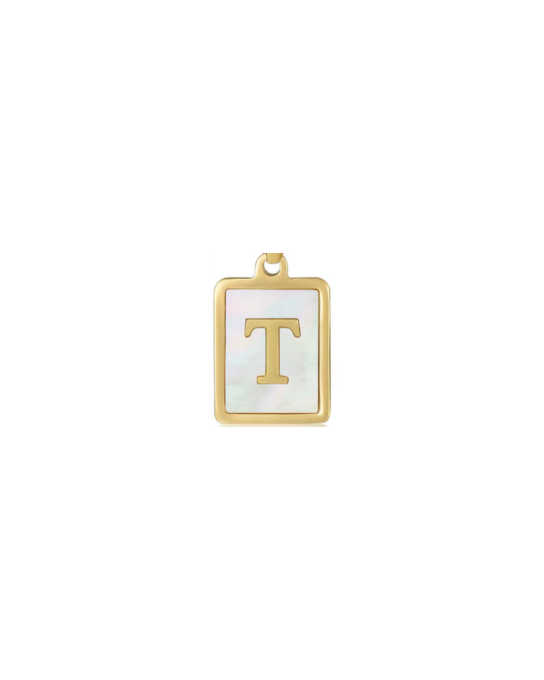 A - Z Gold Letter Charm