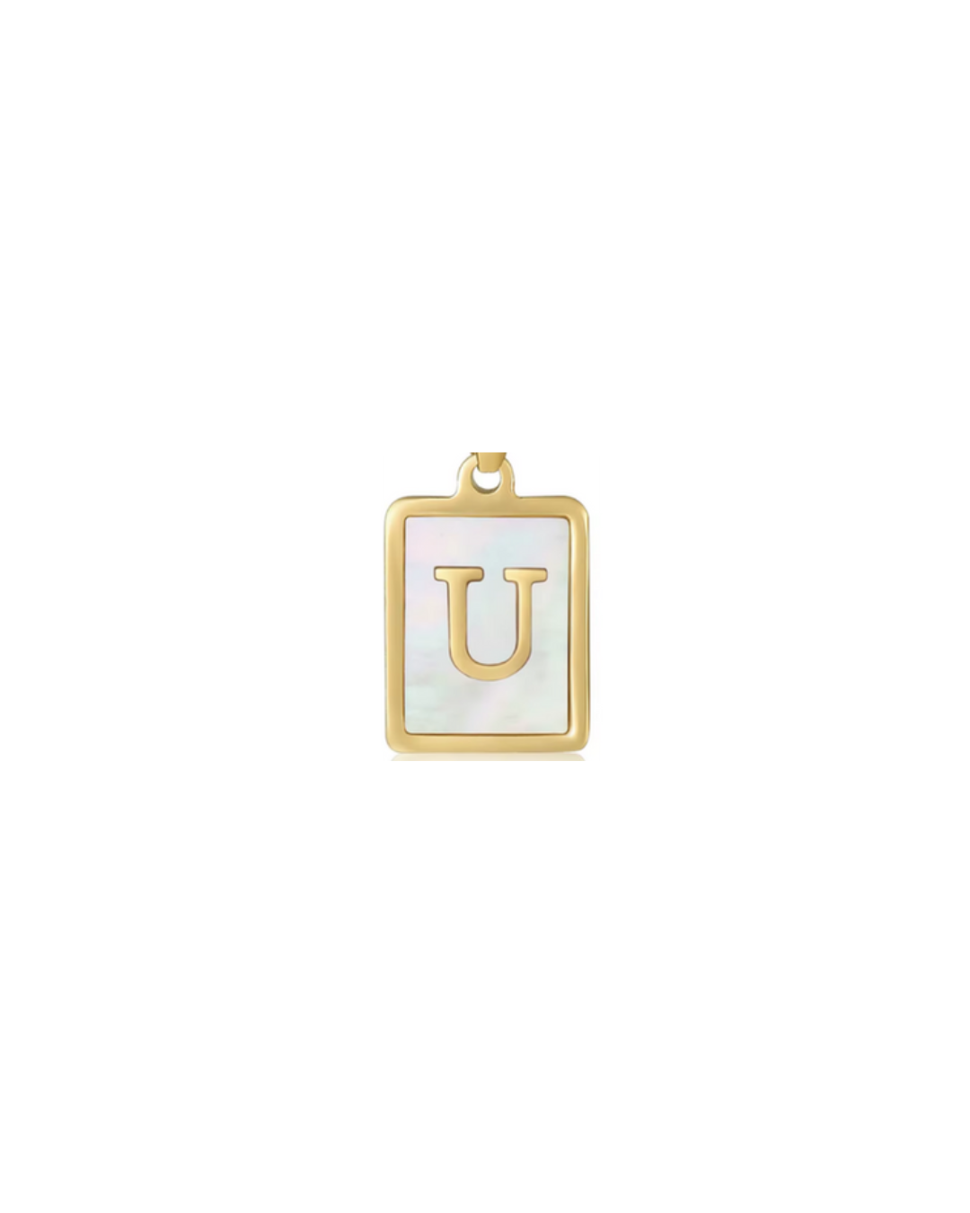 A - Z Gold Letter Charm
