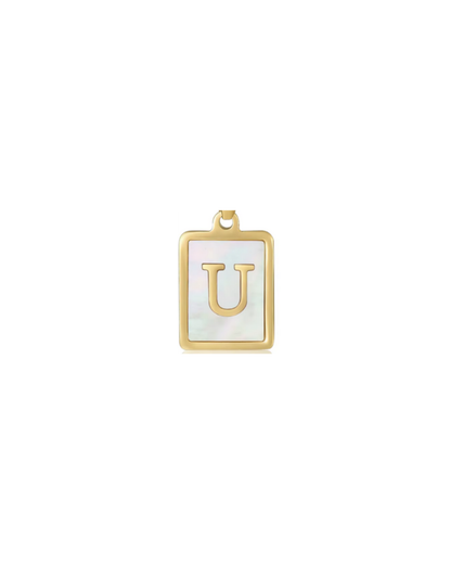 A - Z Gold Letter Charm