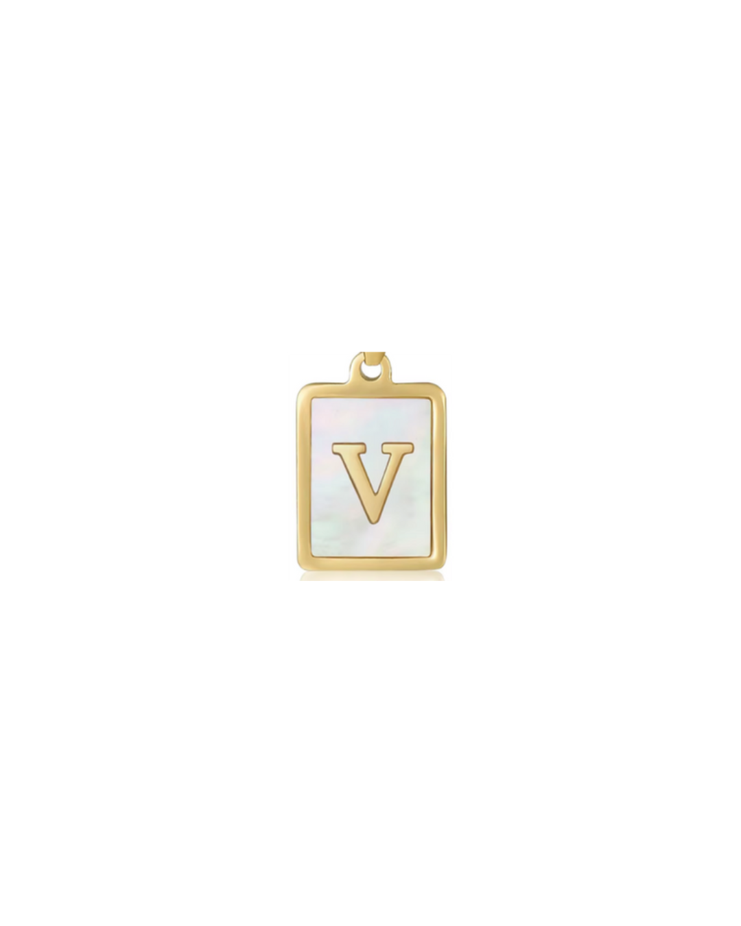 A - Z Gold Letter Charm