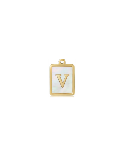 A - Z Gold Letter Charm