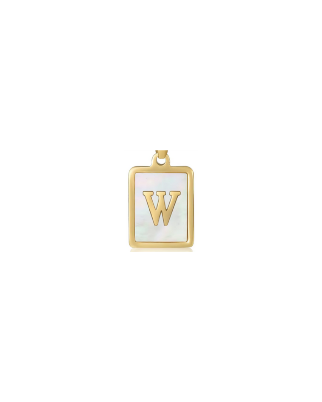A - Z Gold Letter Charm