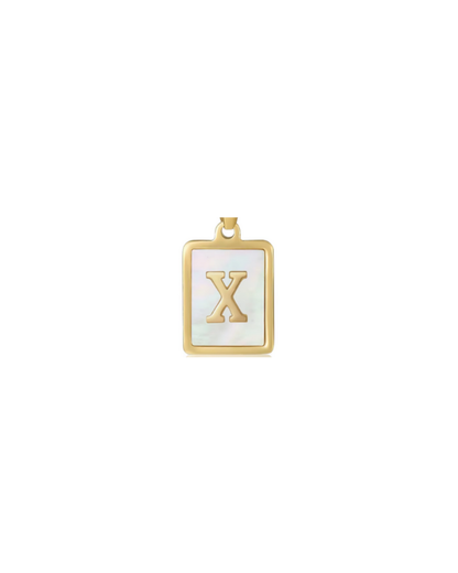 A - Z Gold Letter Charm