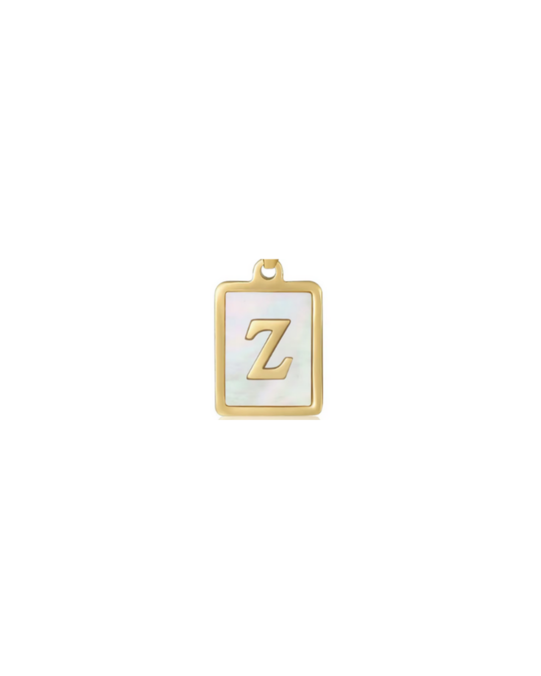 A - Z Gold Letter Charm