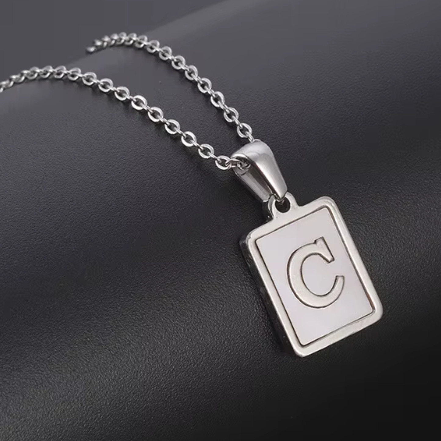 A - Z Silver Letter Charm