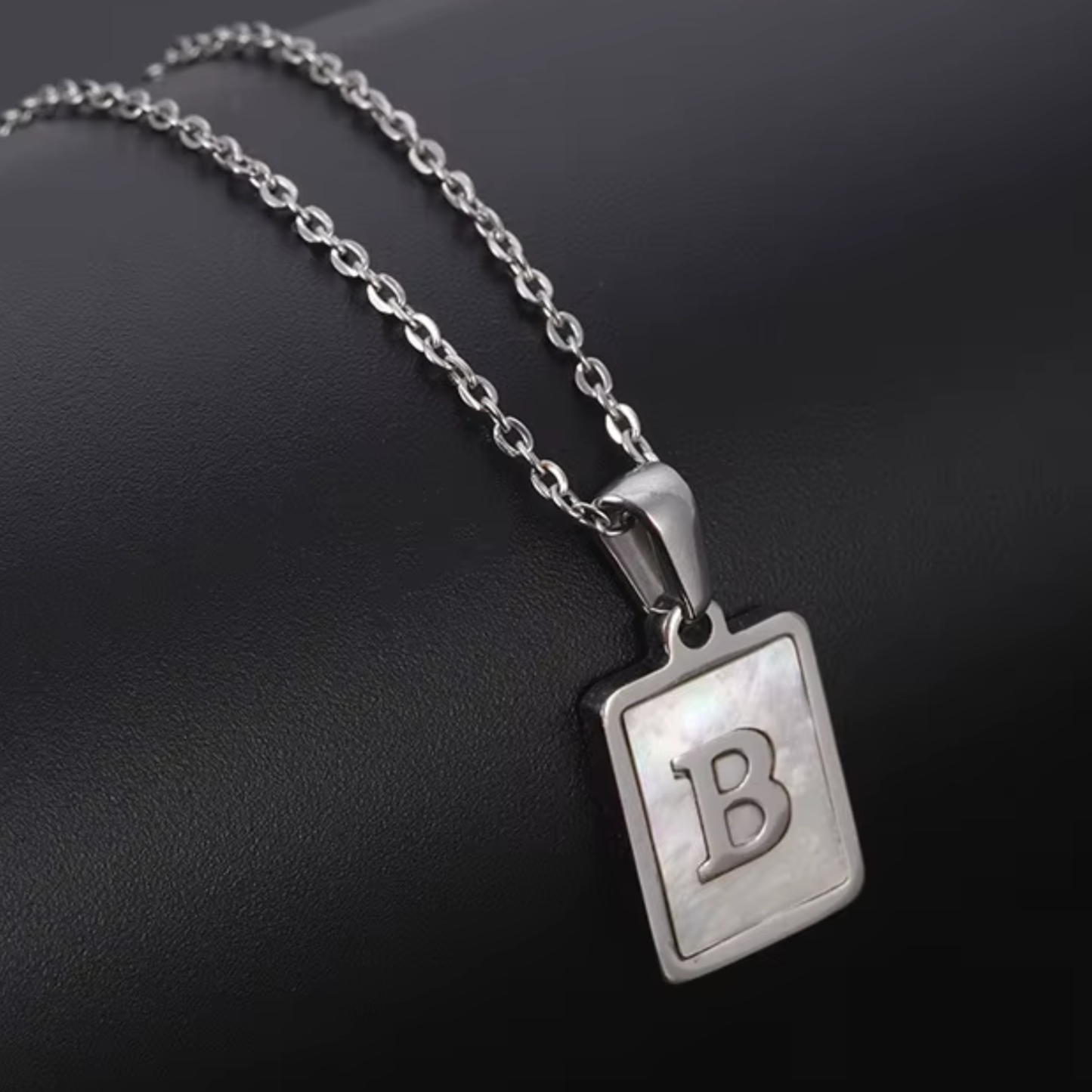 A - Z Silver Letter Charm
