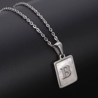 A - Z Silver Letter Charm