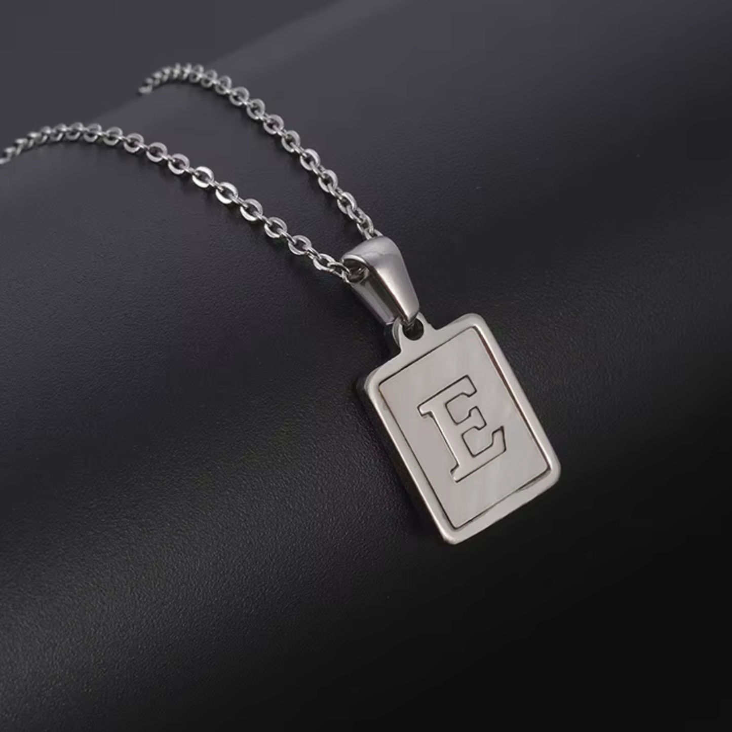 A - Z Silver Letter Charm