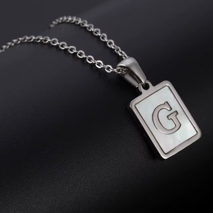A - Z Silver Letter Charm