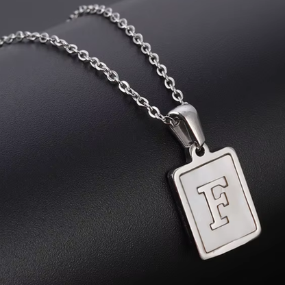A - Z Silver Letter Charm
