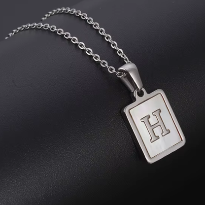 A - Z Silver Letter Charm