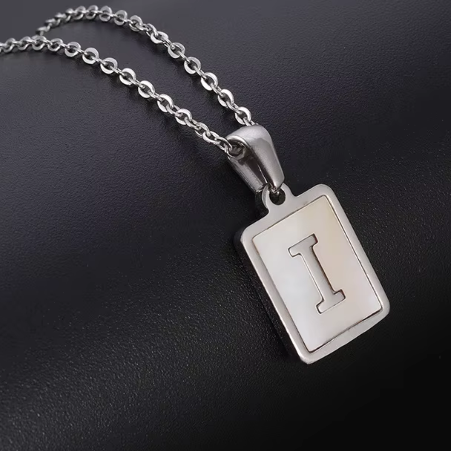 A - Z Silver Letter Charm