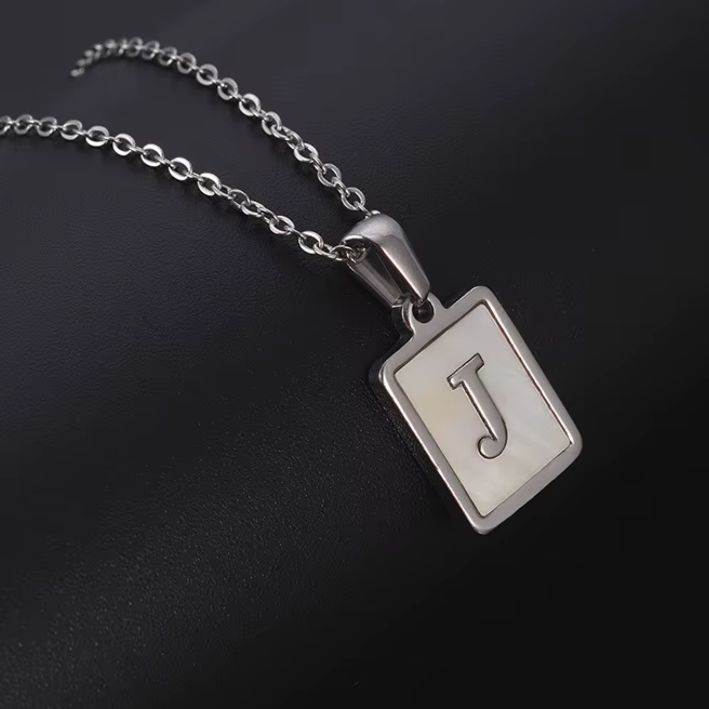 A - Z Silver Letter Charm