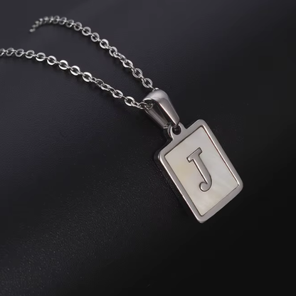 A - Z Silver Letter Charm