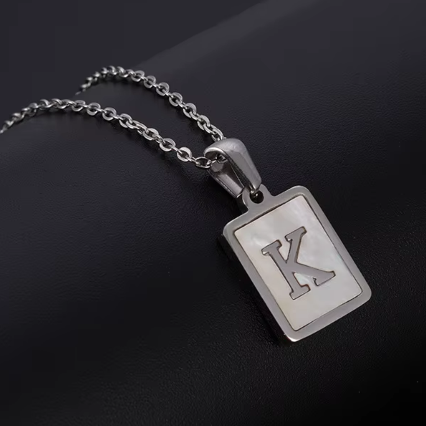 A - Z Silver Letter Charm
