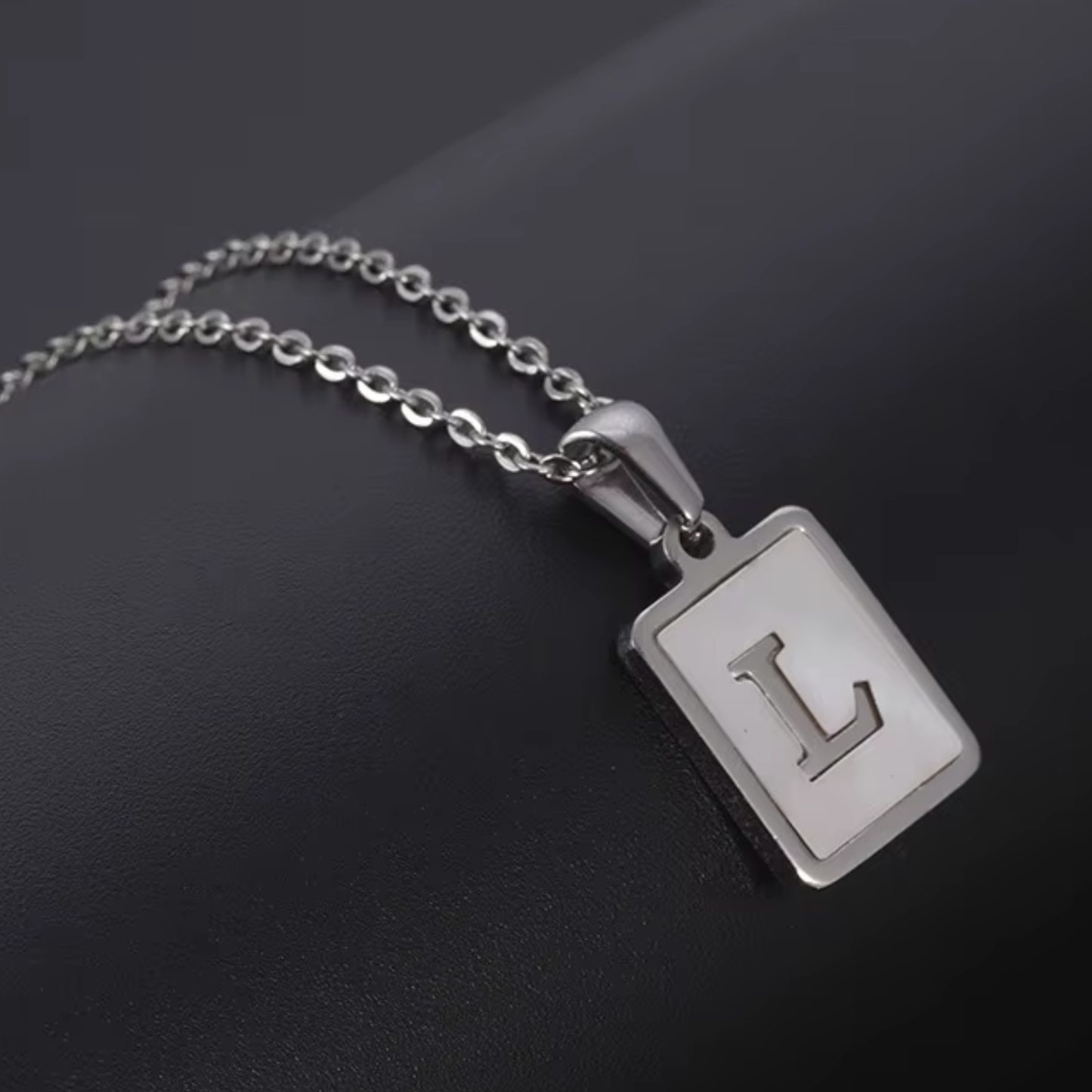 A - Z Silver Letter Charm