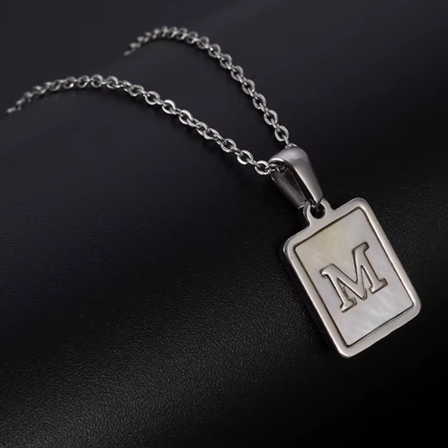 A - Z Silver Letter Charm