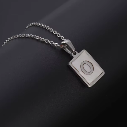 A - Z Silver Letter Charm