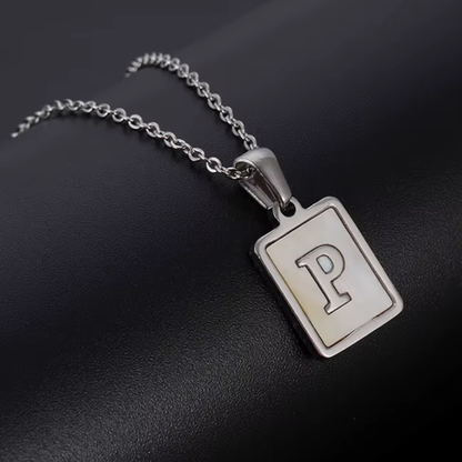 A - Z Silver Letter Charm