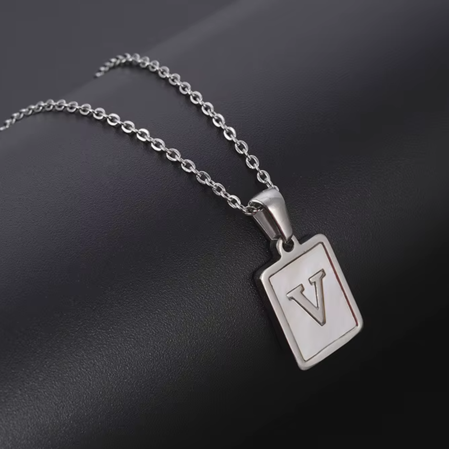 A - Z Silver Letter Charm