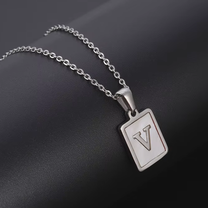 A - Z Silver Letter Charm