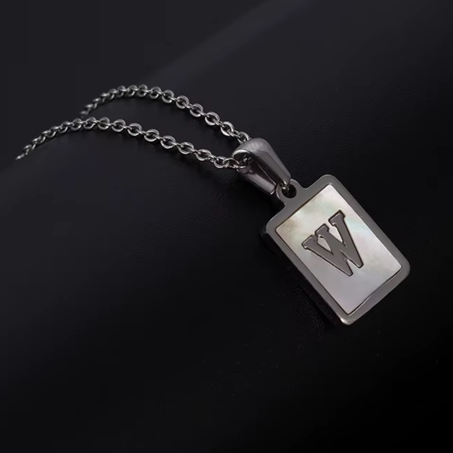 A - Z Silver Letter Charm