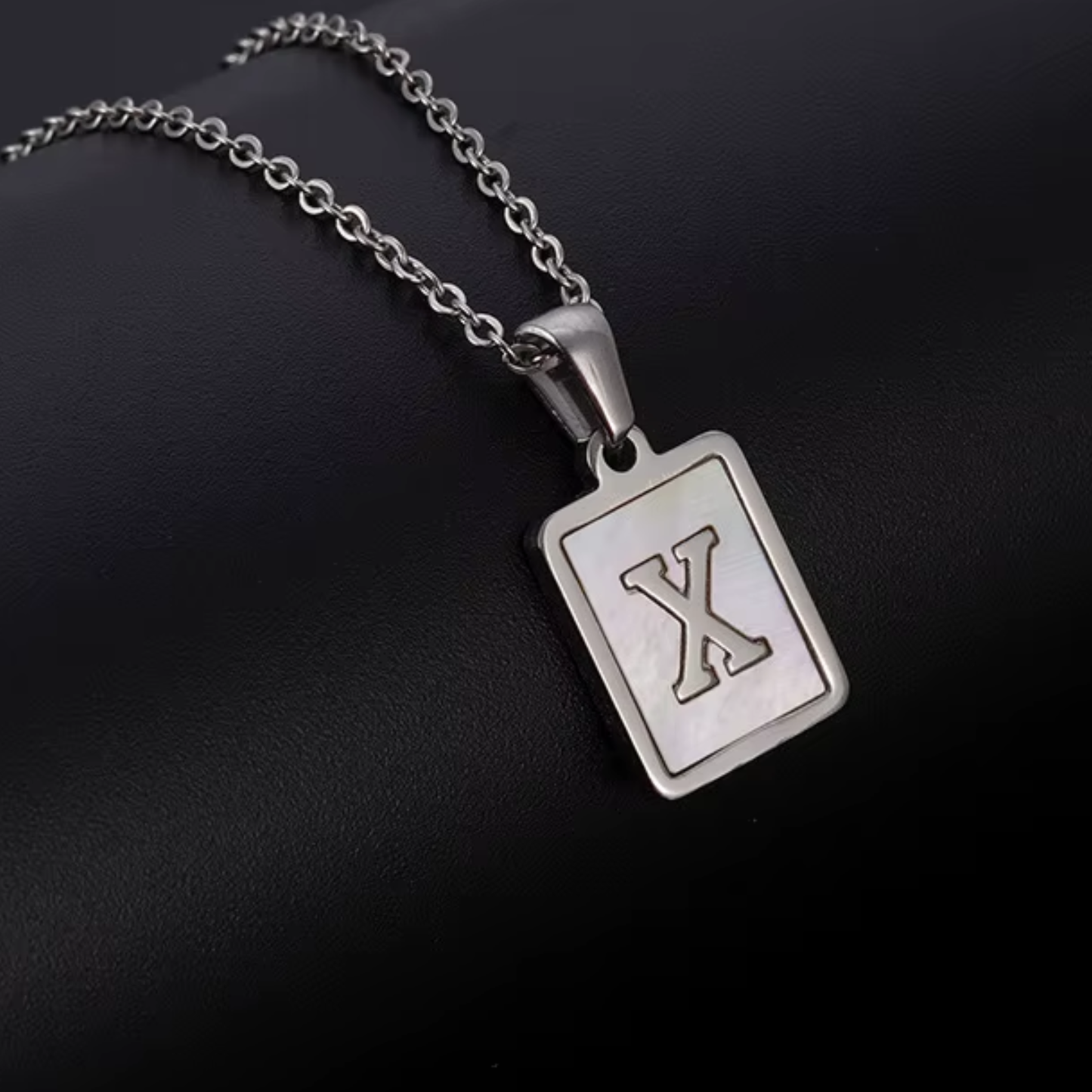 A - Z Silver Letter Charm