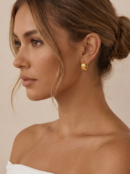 Solstice Star Hoops