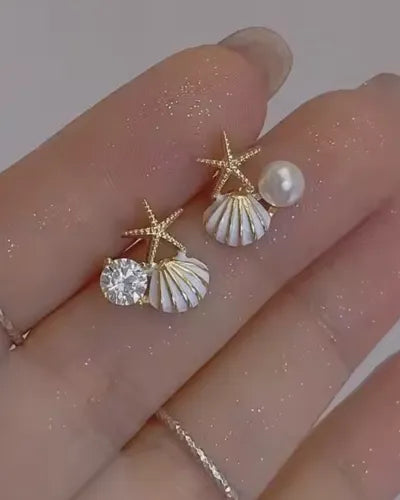 Mini Belle Earrings - Soft Blue