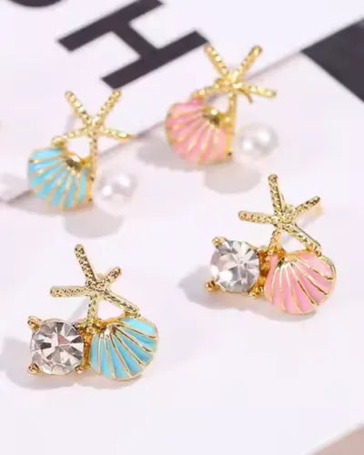 Mini Belle Earrings - Soft Pink